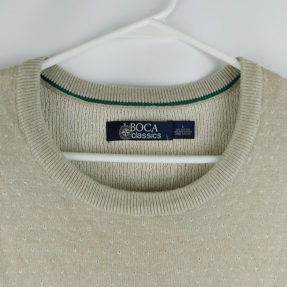 NWT Boca Classics Women's Sweater Size Large - Picture 3 of 7